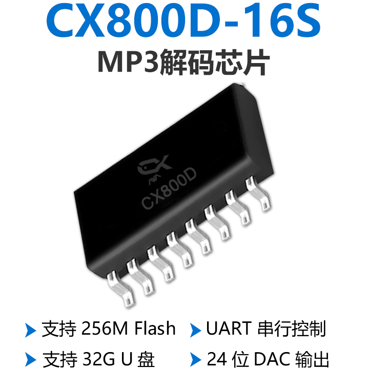 CX800D语音芯片